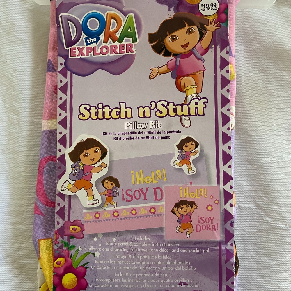 Dora the Explorer Stitch and Stuff Pillow Kit